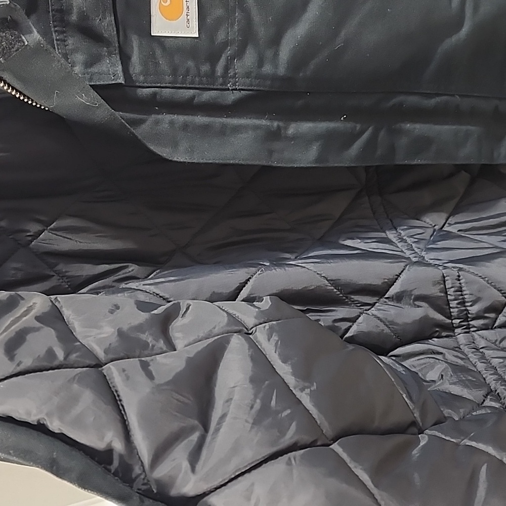 Carhartt Insulated Jacket - 42 Regular Black - Picture 6 of 9